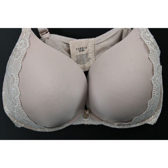 Torrid Bra Push Up Plunge Size 44DD - Picture 2 of 8